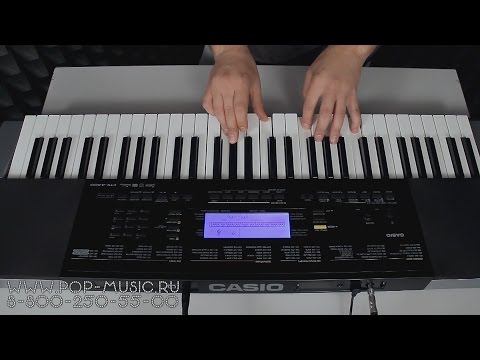 Обзор синтезатора Casio CTK-4400