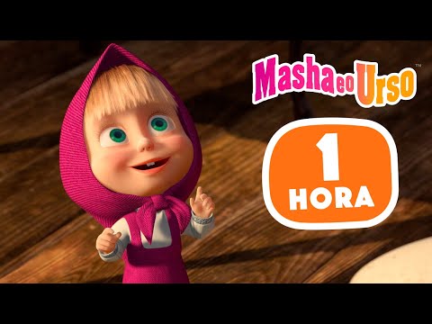 Capa de Masha e o Urso 👱‍♀️🐻 🥳 Felicidade de verão 🤩 Compilação 20 🎬 1 hora de desenhos animados