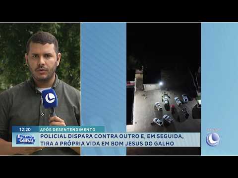 Bom Jesus do Galho: Policial atira e tira a própria vida.