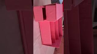 How to make makeup box with Cardboard||How to make makeup box Organizer with shoe box||#shorts
