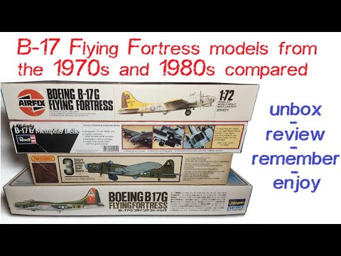 Classic B-17 Models from the 70s & 80s - Short version without WW2 footage