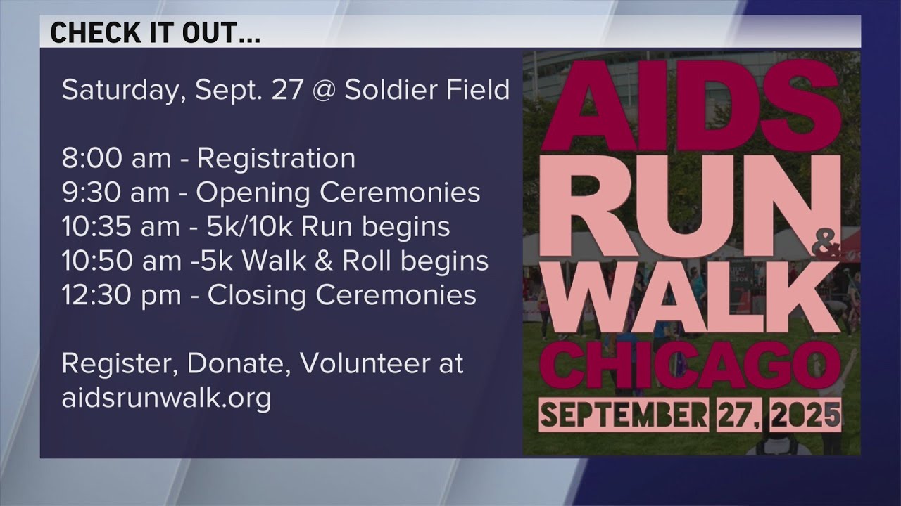 Details on the AIDS Run & Walk Chicago