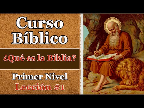 ¿Qué es la Biblia? Lección #1 | Curso Bíblico Católico 📖 | Nivel 1