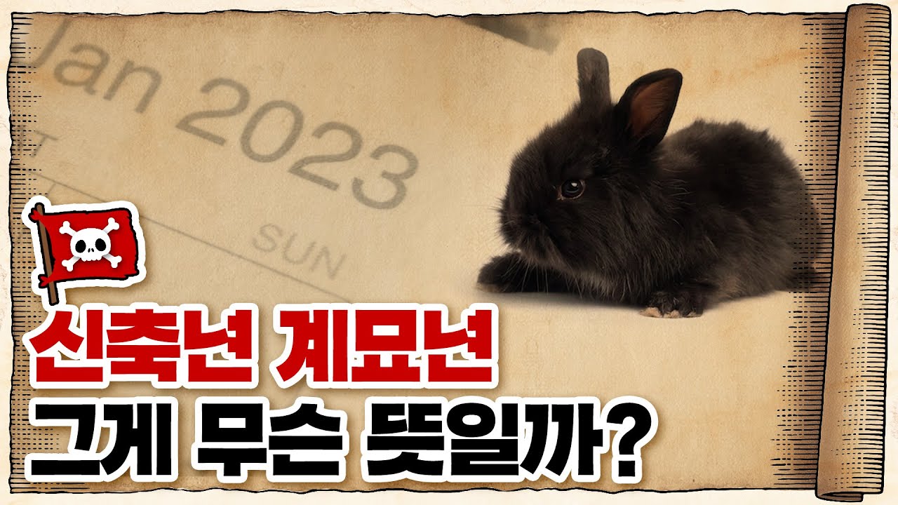 💀 매년 12간지의 색은 어떻게 정해질까? / 💀 60갑자, 60간지의 순환원리와 숨겨진 의미 / 💀 신축년 왜 '흰 소의 해'일까?