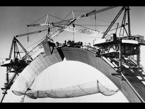 Construction of the Gateway Arch, St. Louis Documentary Film (1965)