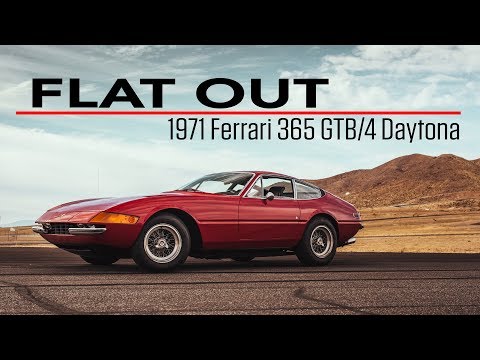 Thumbnail for 1971 Ferrari 365 GTB/4 Daytona roars around Streets of Willow Springs | Flat Out - Ep 4 by GAZ, Ferrari, Ferrari Daytona, Ferrari 365, video, WiLL, Car, Vehicle, vide