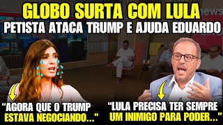 🚨Lula ataca Trump, ajuda Eduardo Bolsonaro e militantes da Globo ficam revoltados!
