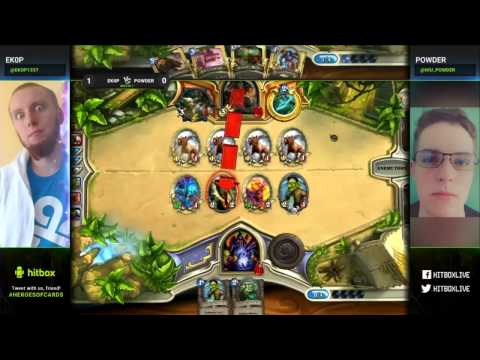 Ek0p Vs Powder Heroes of Cards 3 GRAND Final game 2 RU | Русские Комментарии Victim&200mg Stream4fan