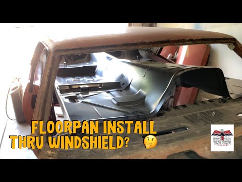 WILL A ONE PIECE FLOOR PAN FIT THRU THE WINDSHIELD OPENING ON A FIRST GENERATION F-BODY? YES OR NO