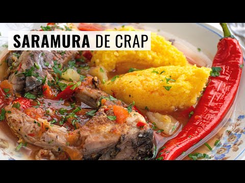 Rețeta lipovenească de saramură de crap cu legume coapte