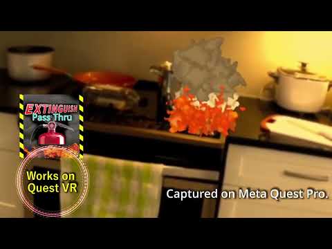 Extinguish: Fire Extinguisher Trainer FREE VR AR Passthrough Update Promo