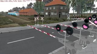 Omsi: переездная сигнализация, тест третий