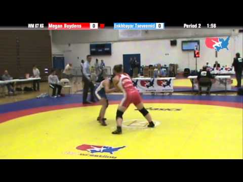 67 KG CSF   Megan Buydens CAN vs Enkhbayar Tseveemid MGL