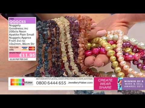 How To Make Boutique Style Jewellery - JewelleryMaker LIVE (am) 28/01/2015