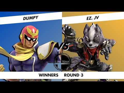 11th Hour Smash #22 - Dumpy (Captain Falcon) VS EZ.JV (Wolf) - Winners Round 3