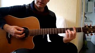 Belle ile en mer - Laurent Voulzy - comment jouer tuto guitare YouTube En Frany§ais