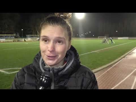 Anaëlle Wiard après FWS Woluwe - KAA Gent Ladies le 13.01.2023