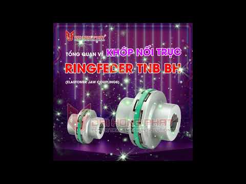 TỔNG QUAN VỀ KHỚP NỐI TRỤC RINGFEDER TNB BH (ELASTOMER JAW COUPLINGS) | ĐẠI HỒNG PHÁT