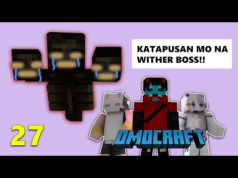 PepeSan TV - OMOCRAFT #27 - LABAN SA WITHER BOSS (Epic Battle) || Minecraft SMP