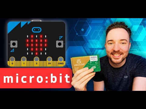 Getting started with the micro:bit – Unboxing & first project!
