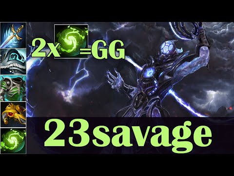 🔥 23savage - Razor - 2x Refresher GG - Dota 2 Pro Game Highlights