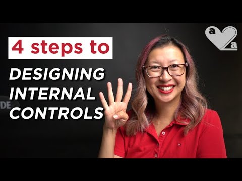 4 steps to design INTERNAL CONTROLS
