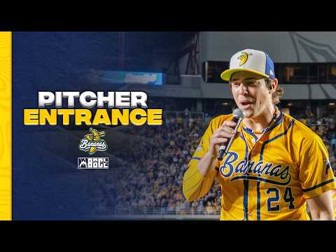 Derek Klena Sings "Shut Up and Dance" While Entering to Pitcher