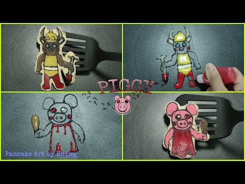 Roblox Piggy Characters Pancake Art