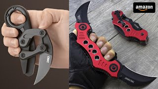 Top 10 BEST SELF DEFENSE KNIFE ON AMAZON IN INDIA | KNIFE FOR DEFENSE IN HINDI