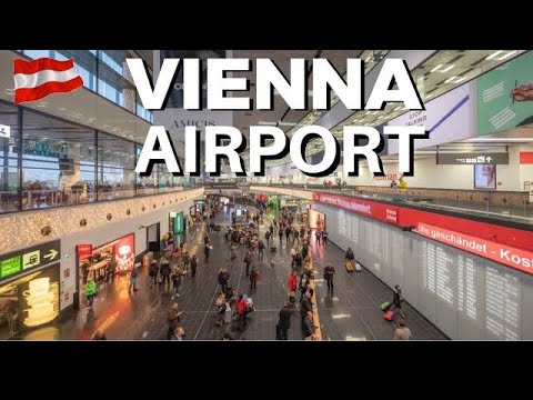 AEROPORTO DE VIENA HOJE | Passeio a pé em 4K | Relatório de viagem | VIE-AMS