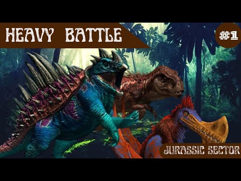 JURASSIC WORLD : HEAVY BATTLE | T REX GEN2 MAX 40 LVL | HYBRID NUNDAGOSAURUS 40 LVL | ORNITHOCHERIUS