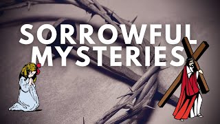 🕊 Sorrowful Mysteries | Tuesdays & Fridays | Rosary with Scripture