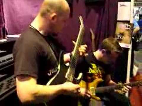 Dan And Pin (sikTh) London Guitar Show 2006