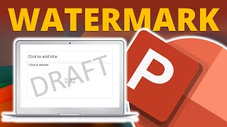 How to Add a “DRAFT” Watermark to PowerPoint Slides! 🔥[PPT TIPS! 💻]