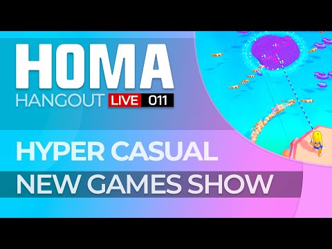 Top Hyper Casual Games - New Games from Voodoo, Rollic and More! Homa Hangout Live 011