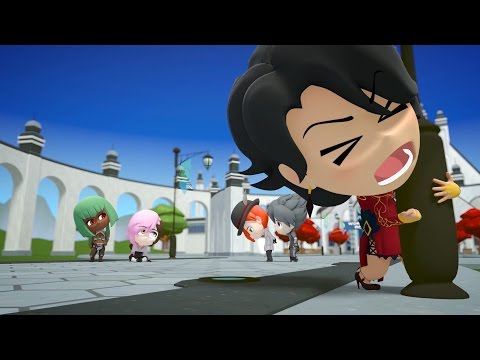 CINDER'S LAST NAME! RWBY Chibi: Episodes 21 and 22 reaction