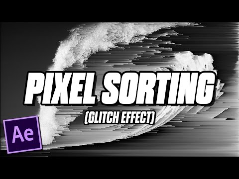 Pixel Sorting Glitch Effect - After Effects Tutorial