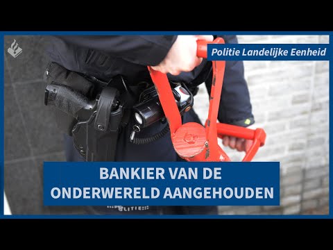 Bankier van de onderwereld aangehouden | Politie | FIOD | OM | Witwassen