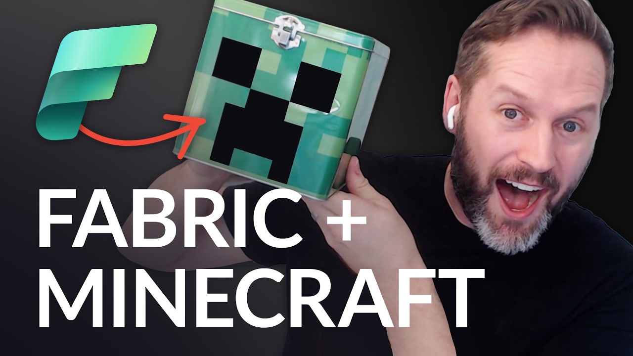 Harvesting Insights, Block by Block (Minecraft + Microsoft Fabric)