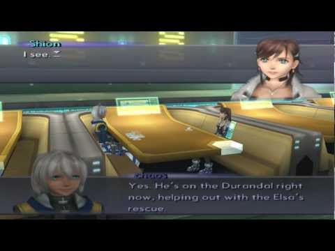 Xenosaga III HD Cutscene 035 - Shion Collapses (Café Strada) - JAPANESE - REGULAR MODE