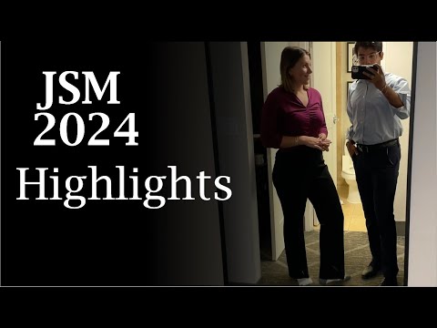 We Presented at the LARGEST STATS CONFERENCE in the WORLD!