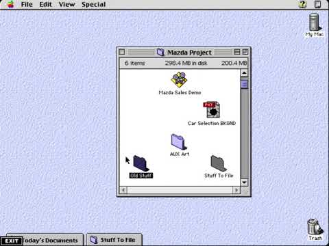 Apple Copland Undo - Redo
