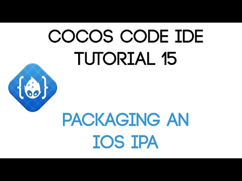 Cocos Code IDE V1 Tutorial 15 Packaging An iOS IPA