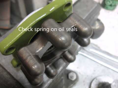 OMC intermediate ball gear shaft repair