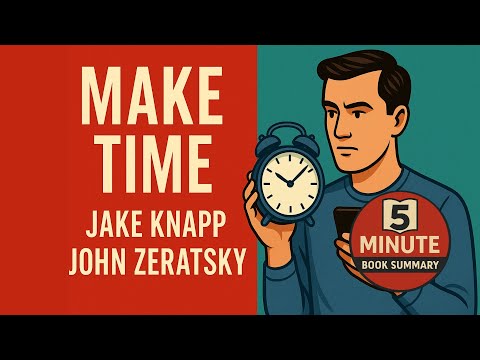 Make Time by Jake Knapp and John Zeratsky | 5 Minute Book Summary