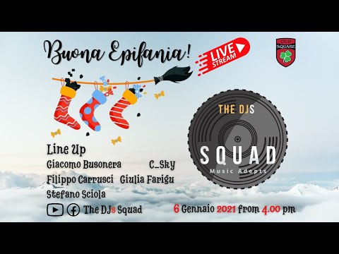 GIULIA FARIGU - THE DJs SQUAD @OLD SQUARE CAGLIARI - 06.01.2021 - Epiphany Edition