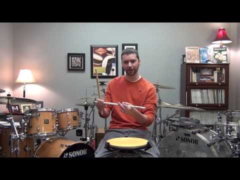 How to play Traditional Grip w/ Jeff Jones - Zomac School of Music - snare drum lesson