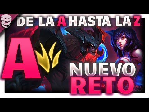 ¡NUEVO RETO! ¡Quiero GANAR con TODOS LOS PERSONAJES en la JUNGLA! (A a la Z) [A]