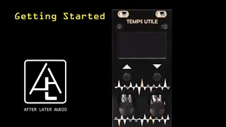 Video thumbnail for Temps Utile: Operating, Loading, Saving and Resetting by After Later Audio