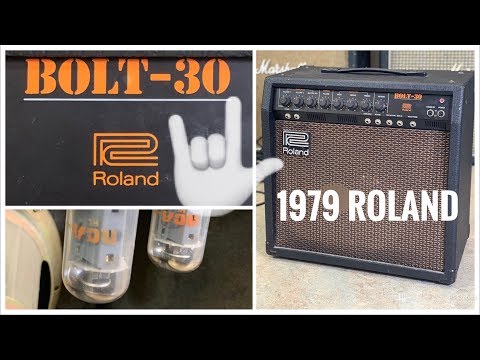 RARE! - Roland Bolt 60 2-Channel 60-Watt 1x12" Tube Hybrid Guitar Combo image 18